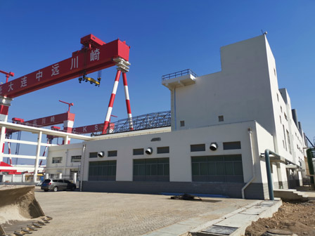 大連中遠(yuǎn)川崎船舶工程有限公司3#涂裝車(chē)間及附屬工程、綜合倉(cāng)庫(kù)擴(kuò)建工程、2#液氧氣化站2#二氧化碳?xì)饣竟こ獭⒋w車(chē)間新增預(yù)處理車(chē)間工程